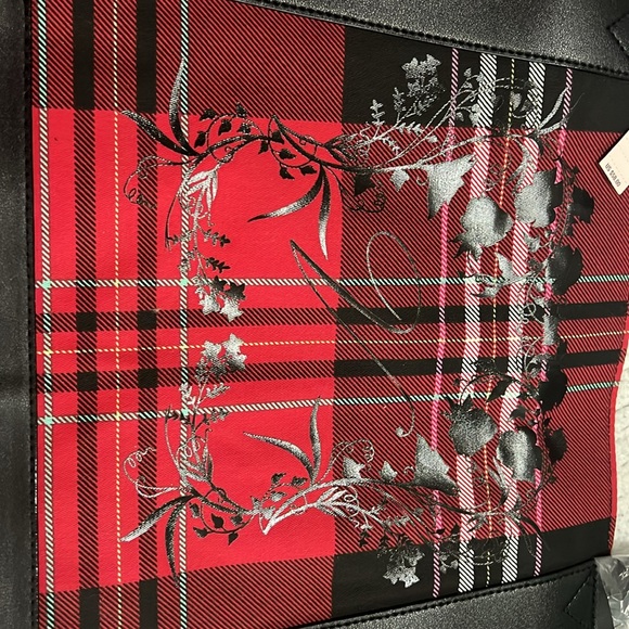 Victoria's Secret Bags Nwt Victorias Secret Plaid Tote Bag Poshmark